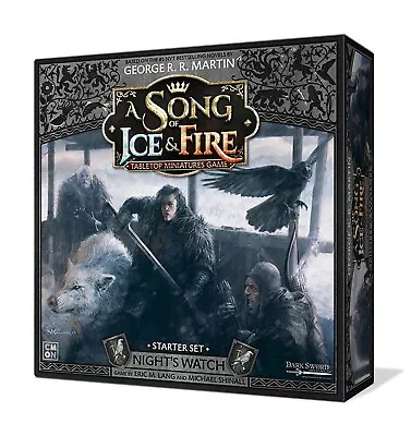 A Song Of Ice And Fire: Night’s Watch Starter Set Tabletop Miniatures Game - NIB • $60