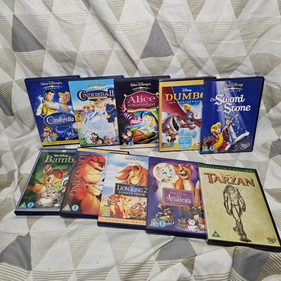 £10.95 • Buy Disney Classics DVD Bundle X 10 Children's Kids Movies 