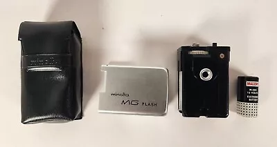 Minolta Mg-s Cube Flash For Minolta-16 Mg-s Subminiature Spy Camera W Case Japan • $19.95