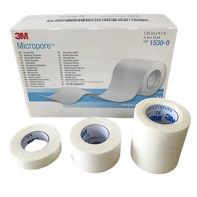 3M Micropore Surgical Tape 1.25cm 2.5cm 5cm X 9.1m Breathable Eyelash Extension • £2.78