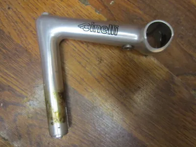 $149.99 • Buy VINTAGE CINELLI RECORD PANTOGRAPH 1  X 130 X 26 QUILL STEM - SILVER - EXC COND