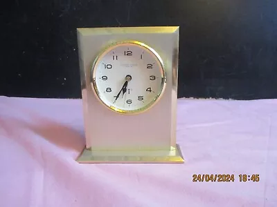 London Clock Company  Quartz Battery Brass  Mantle Clock • £3