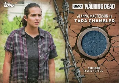 £19.69 • Buy The Walking Dead Season 7, Tara Chambler (Shirt) Costume Relic Card R-TC