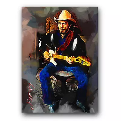 Merle Haggard #2 Art Card Limited 13/50 Edward Vela Signed (Music -) • $3.99