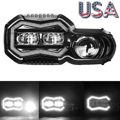 $155.99 • Buy Motorcycle LED Projector Headlight For BMW F650GS/F700GS/F800GS F800R Adventure