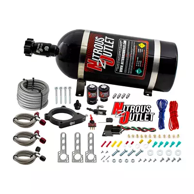 00-10144-15  Ford 2011-2017 Mustang/ F-150 5.0L Plate Nitrous Sys - 15 Lb Bottle • $1140.99