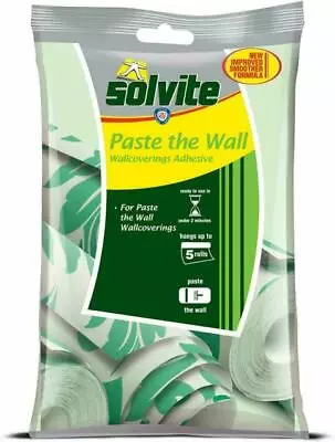 Solvite Paste The Wall Wallpaper Paste Adhesive - Hangs Up To 5 Rolls • £5.70