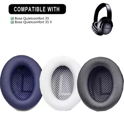 AU NEW 2PCS Replacement Ear Pads Cushion Cover For QuietComfort QC35 QC35II Bose • $19.53