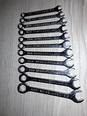 CRAFTSMAN Aircraft Tools 9pc Combination Imperial Spanners Set A/F  • $37.32