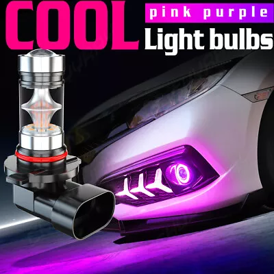 Pink Purple 9006 HB4 LED Fog Light Bulbs FOR Dodge RAM 1500 2500 3500 2013-2018 • $15.99
