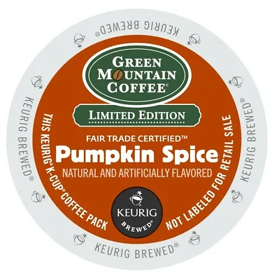 $23.89 • Buy Green Mountain Pumpkin Spice Coffee 24 To 144 K Cups Pick Any Quantity FREE SHIP