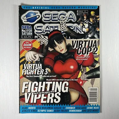 £27.95 • Buy Official Sega Saturn Magazine - Issue # 11 SEPTEMBER 1996 - Virtua Fighter 3 VTG