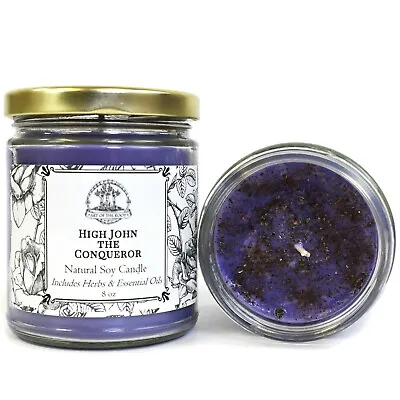High John The Conqueror Soy Spell Candle Power Luck Money Wiccan Pagan Hoodoo • $14.99