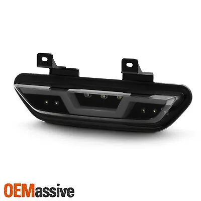 For 15-19 Ford Mustang Clear Tube Black Smoked Brake LED Parking Reverse Light • $99.98