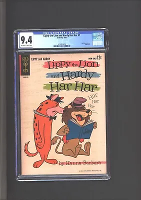 Lippy The Lion And Hardy Har Har #1 CGC 9.4 Only Issue 1963 • $600