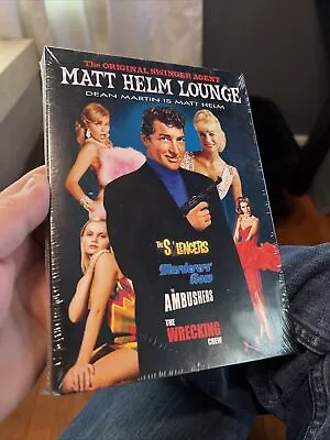 Matt Helm Lounge -DEAN MARTIN-FACTORY SEALED-NEW - 4 DVD Box • $45.99