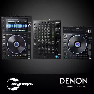 Denon Prime DJ Setup W/ 1x SC6000 Player 1x LC6000 Controller & X1850 Mixer • $4987