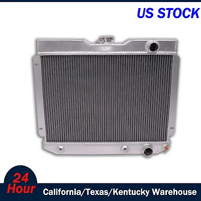 Fit For 1962-1965 63 64 Chevrolet II Nova (AT) 2Rows Aluminum Radiator Cooling • $125.99