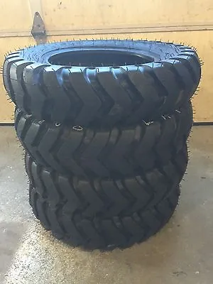 4 HD 5.70-12 Carlisle Trac Chief Skid Steer Tires -5.70X12-Made In USA • $450