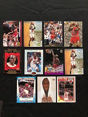 1989 Fleer Michael Jordan 1993 Beam Team Jordan 1990's Insert Set Lot Collection • $26