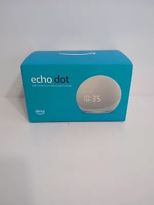 Amazon Echo Dot (4th Gen.) Smart Speaker - Glacier White • $44.95