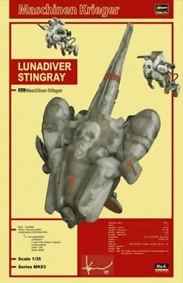 Hasegawa Maschinen Krieger 1/35 Lunadiver Stingray 64003 Plastic Model Kit • $125.99