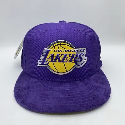 L.A. Lakers New Era 9Fifty Metal Logo Snapback Cap Los Angeles NOS NEW NWT Kobe • $32.99