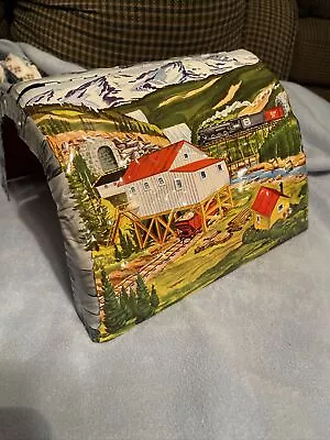 ** Vintage - MARX Train Tunnel - TIN -- GreAt CoLOrfUL VErY BRight GRAPHICS!! • $24.50