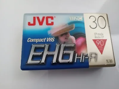 JVC VHS-C Video TC-30 EHGDU Camcorder Video Cassette 90 Min New - Free Shipping • $7.99