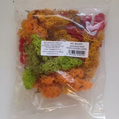 Javis JBULKMC Bulk Pack Mixed Colours Scenic Lichen New Bulk Bag 2nd Class Post • £4.98