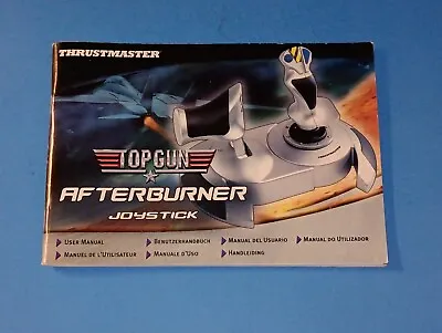 Thrustmaster TOP GUN AFTERBURNER Joystick USB Throttle PC/MAC - MANUAL ONLY  • $15