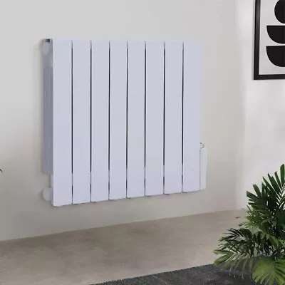 £219.95 • Buy 1200W Portable Oil Filled Radiator Heater Wall Mount Standing Warmer 8 FIN Timer