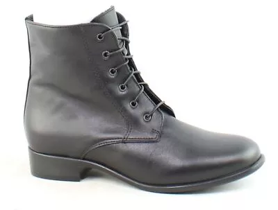 La Canadienne Womens Sue Black Ankle Boots Size 5.5 (1498481) • $16.10