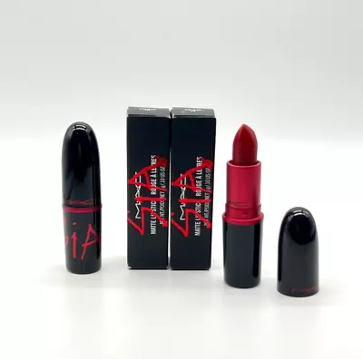 Lot Of 2 New MAC Matte Lipstick SIA Viva Glam Limited Edition Full Size • $19.99