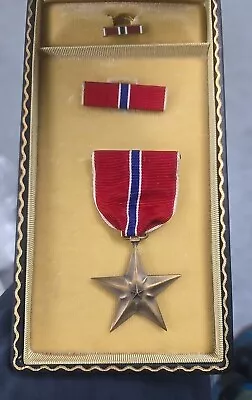 WWII U.S.A.Bronze Star Military Medal. Case • $51