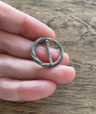 £65 • Buy Medieval. 14th-15th Century. Bronze Annular Brooch / Cloak Buckle.