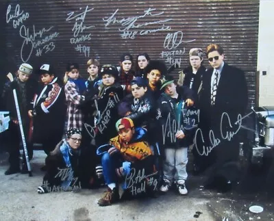 The Mighty Ducks Movie Signed By 10 Cast W/ ESTEVEZ  Auto 16x20 Photo JSA • $14.50