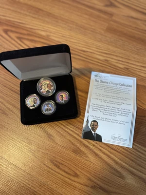 $4.50 • Buy President Burrock Obama Coin Collection