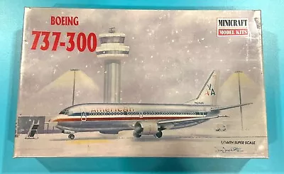 Minicraft Model Kits. Boeing 737-300. 1/144 Scale. Kit #14446 • $5.50