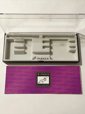 £11.84 • Buy Parker Vector Calligraphy Pen Box & Booklet-box & Calligraphy Booklet Only.