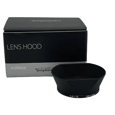 New VOIGTLANDER LH-12 Lens Hood For ULTRON Vintage Line 35mm 28mm VM Mount Lens • $75.42