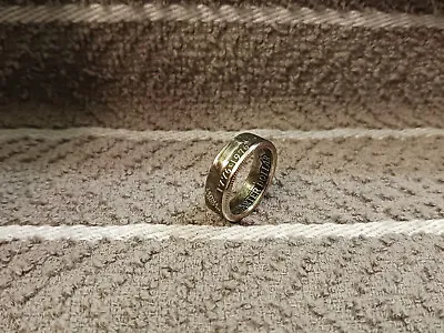 1976 Bicentennial Washinghton Quarter  Size 6 Coin Ring  Handmade • $16.50