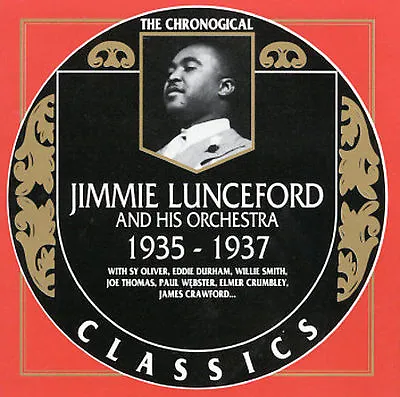 Chronological Jimmie Lunceford 1935-37 CD Jazz Classics 510 23 Tx My Blue Heaven • $14.76
