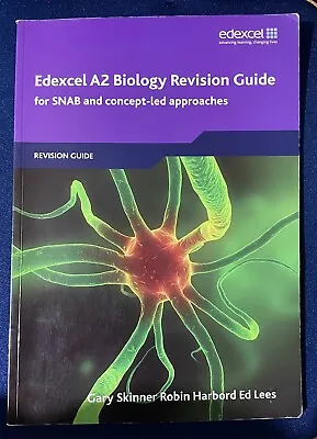 Edexcel A2 Biology Revision Guide For SNAB And Concept-led Approaches • £19