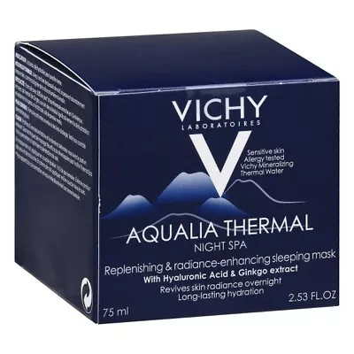 Vichy Aqualia Thermal Night Spa Sleeping Mask 2.53 Oz • $17.99