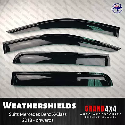 Weathershields Window Visors For Mercedes Benz X-Class 2017-2020 • $54.90