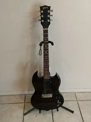 $1395 • Buy Gibson SG II 1973 Walnut Vintage Guitar With Hard Shell Case