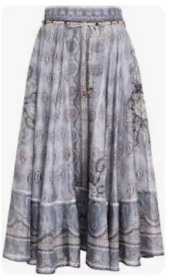 Brand New Zimmermann Vitali Full Skirt Sz 1 Rrp $725 • $440