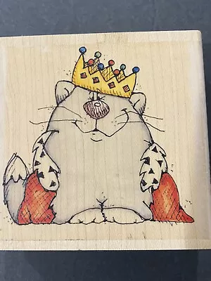 King Cat Whipper Snapper Designs Rubber Stamp MY833 • $15.95