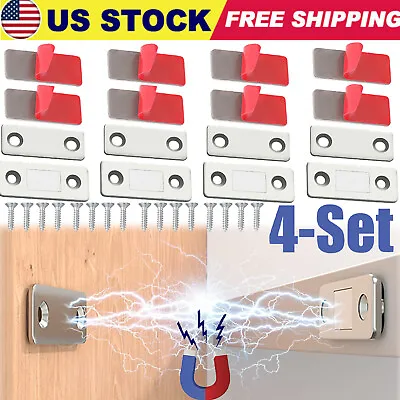 4 X Strong Magnetic Cabinet Door Latch Catch Closures Kitchen Cabinet Cupboard • $6.25
